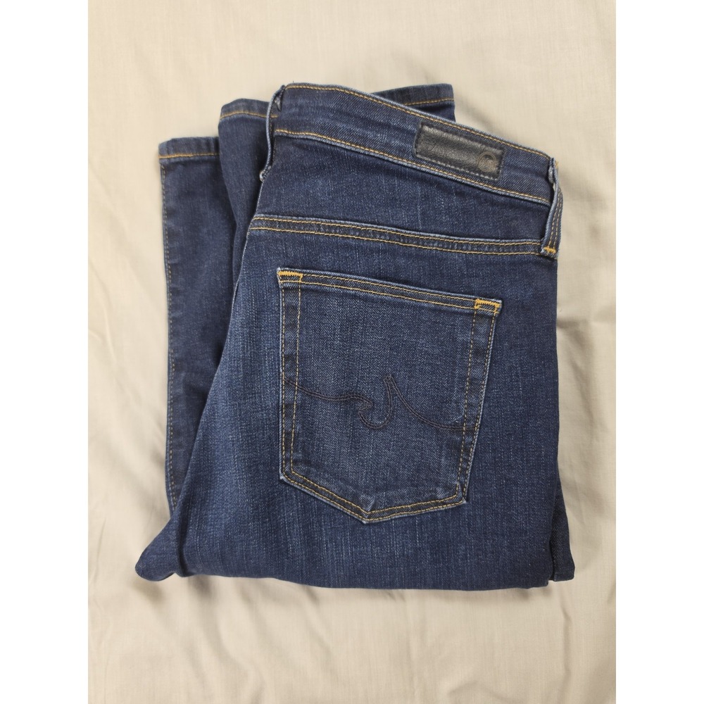 AG Adriano Goldschmied Jeans Womens 29R Blue The Harper Essential Straight Denim